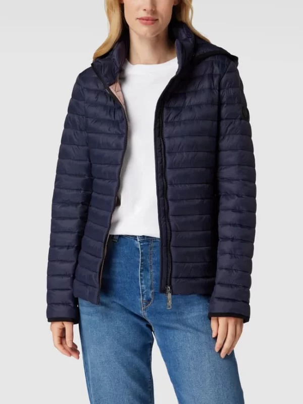 Fuchs Schmitt Steppjacke Mit Label-Patch – Marineblau 5