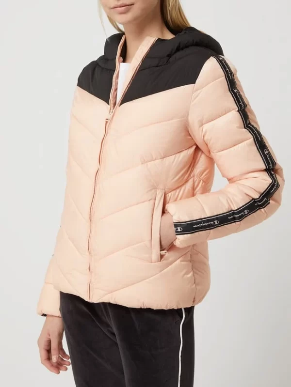 CHAMPION Steppjacke Mit Kapuze – Rosa 5