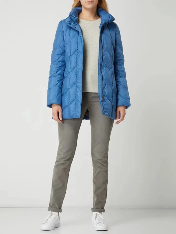 Fuchs Schmitt Daunenjacke Mit Stehkragen – Blau 1