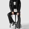 REVIEW Steppjacke In Leder-Optik – Schwarz 23