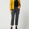 Blauer Usa Daunenjacke Mit Kapuze – Gelb 17