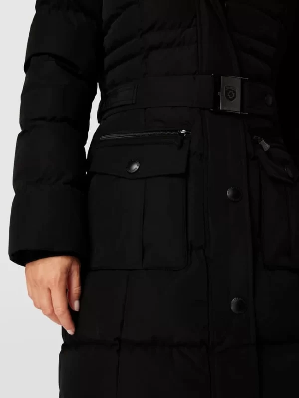 Wellensteyn Steppjacke Mit Taillengürtel Modell ‘OPIUM’ – Schwarz 8