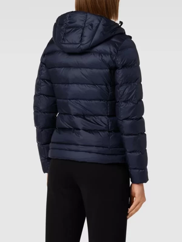 Blauer Usa Daunenjacke Mit Kapuze – Dunkelblau 6