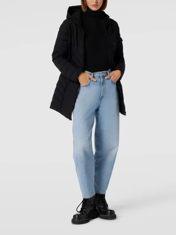 Lauren Ralph Lauren Steppjacke Mit Label-Stitching Modell ‘PUFFER HOOD’ – Schwarz 1