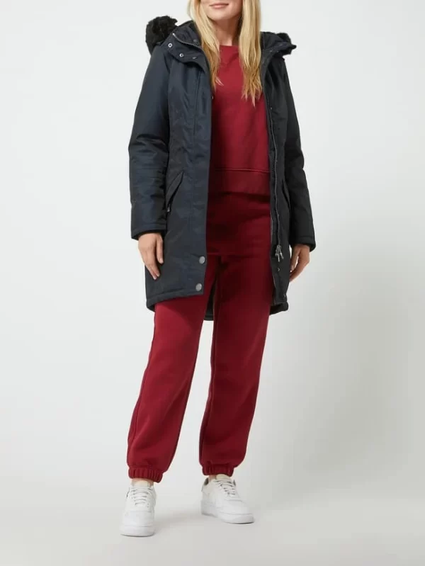 Wellensteyn Delicy 66 Parka Mit Webpelz – Marineblau 1