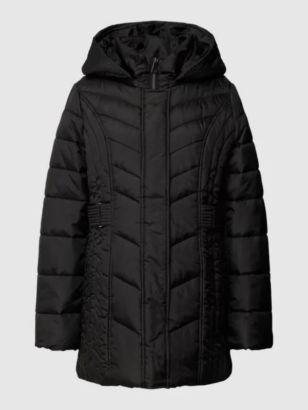 Betty Barclay Steppjacke Mit Taillengürtel Modell ‘BESTPREIS’ – Schwarz 3