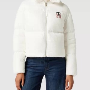 Tommy Hilfiger Daunenjacke Mit Label-Details – Ecru 13