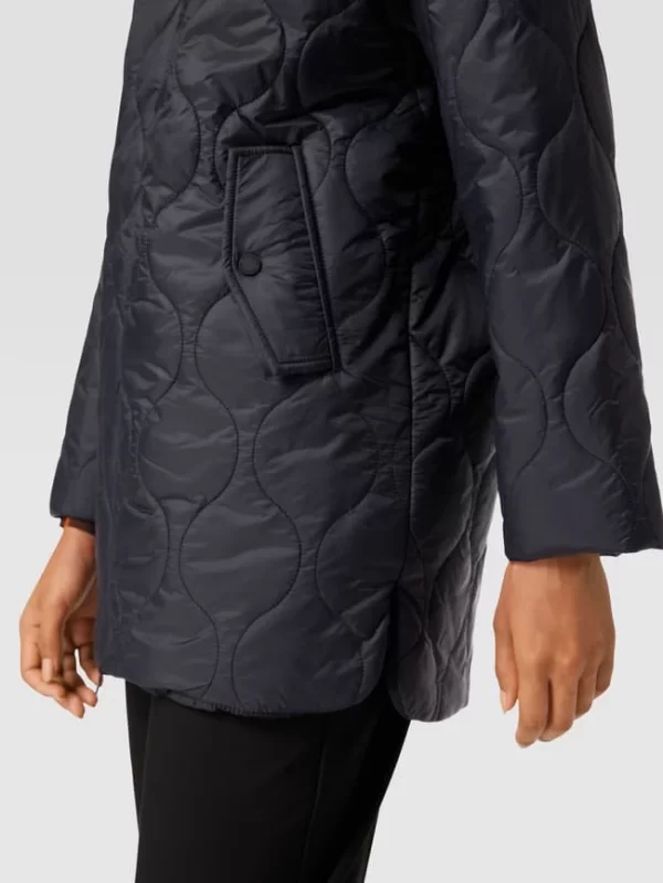 FREE/QUENT Steppjacke Mit Seitlichen Eingrifftaschen Modell ‘Prima’ – Schwarz 4