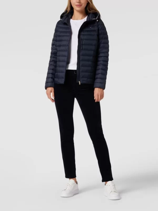 Tommy Hilfiger Daunenjacke Mit Kapuze – Bleu 1