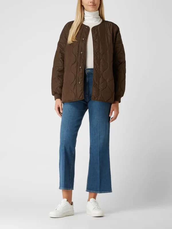 Noisy May Oversized Steppjacke Mit Wattierung Modell ‘Feline’ – Haselnuss Braun 1