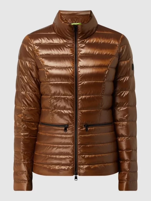 Beaumont Amsterdam Daunenjacke Mit Stehkragen – Cognac 3