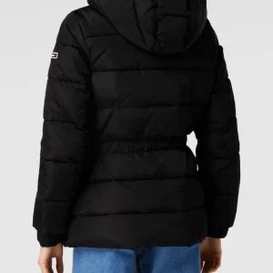 Tommy Jeans Steppjacke Mit Kapuze – Schwarz 15