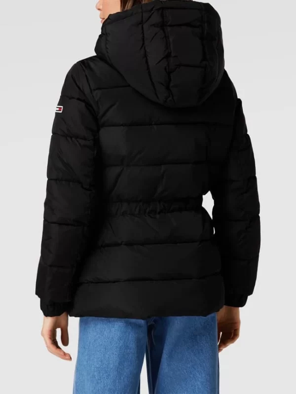 Tommy Jeans Steppjacke Mit Kapuze – Schwarz 6