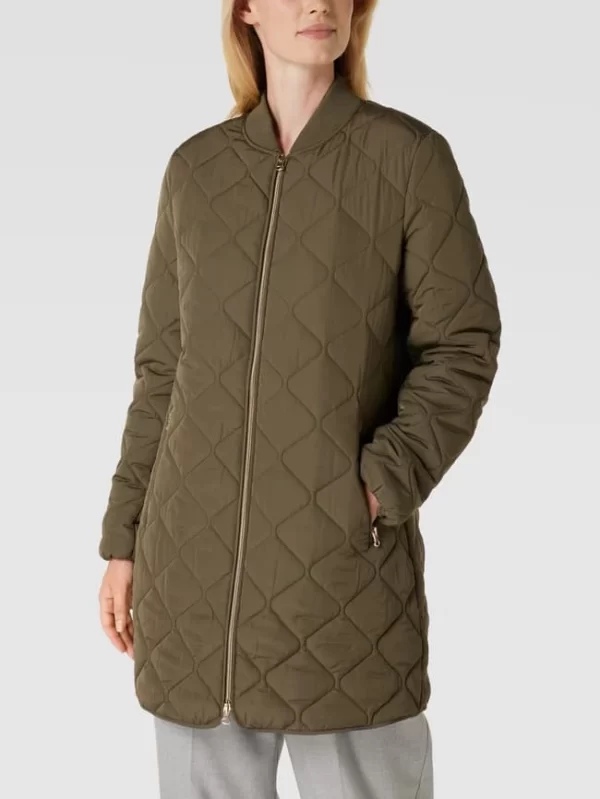 Christian Berg Woman Selection Steppjacke Mit Stehkragen – Khaki 5