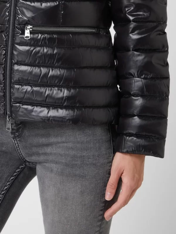 Beaumont Amsterdam Light-Daunenjacke Mit Stehkragen – Schwarz 4
