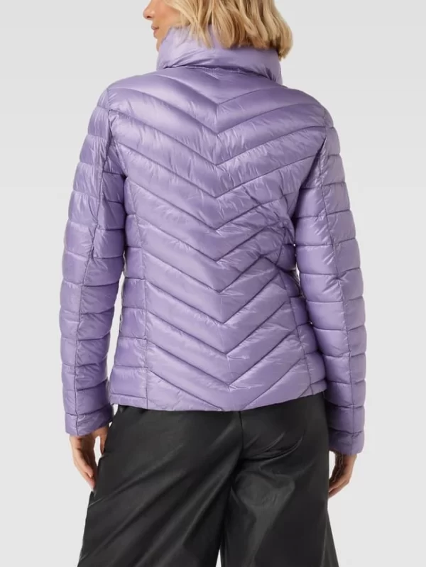 Christian Berg Woman Selection Steppjacke Mit Stehkragen Und Reißverschlusstasche – Lavendel 6