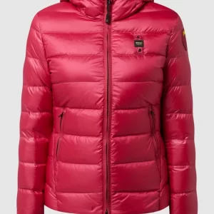 Blauer Usa Daunenjacke Mit Kapuze – Pink 9