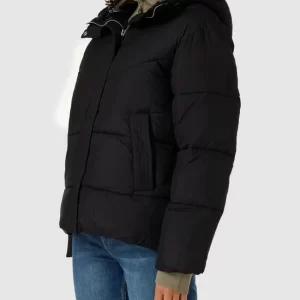 S.Oliver RED LABEL Steppjacke Mit Kapuze – Schwarz 13