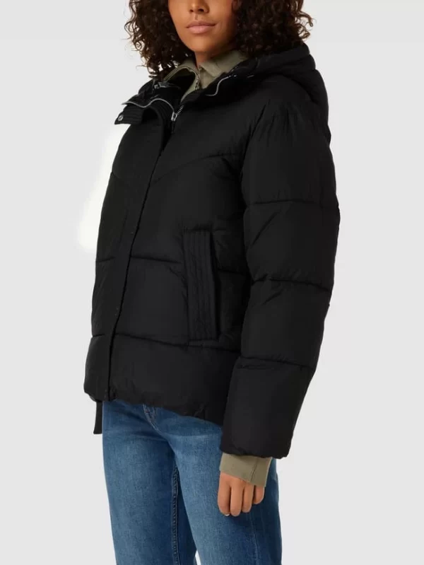 S.Oliver RED LABEL Steppjacke Mit Kapuze – Schwarz 5