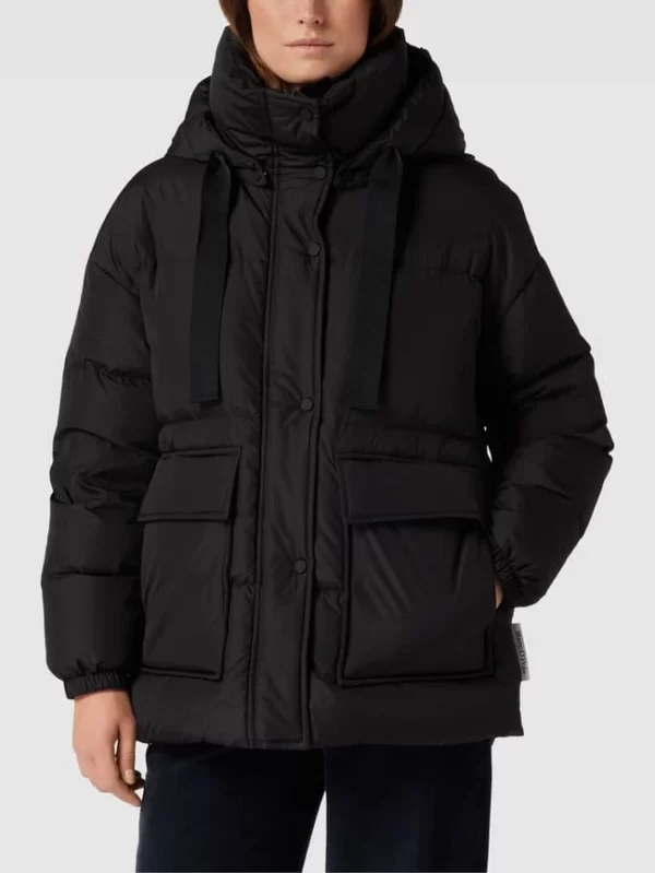 Marc O’Polo Oversized Daunenjacke Mit Stehkragen – Schwarz 5