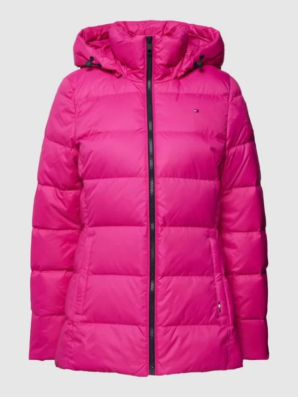 Tommy Hilfiger Daunenjacke In Stepp-Optik Modell ‘BAFFLE’ – Pink 3
