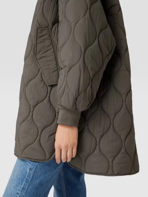 Jake*s Collection Steppjacke Mit Seitlichen Eingrifftaschen – Mittelgrau 4