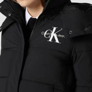 Calvin Klein Jeans Steppjacke Mit Abnehmbarer Kapuze – Schwarz 11