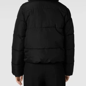 Vila Steppjacke Mit Stehkragen – Schwarz 15