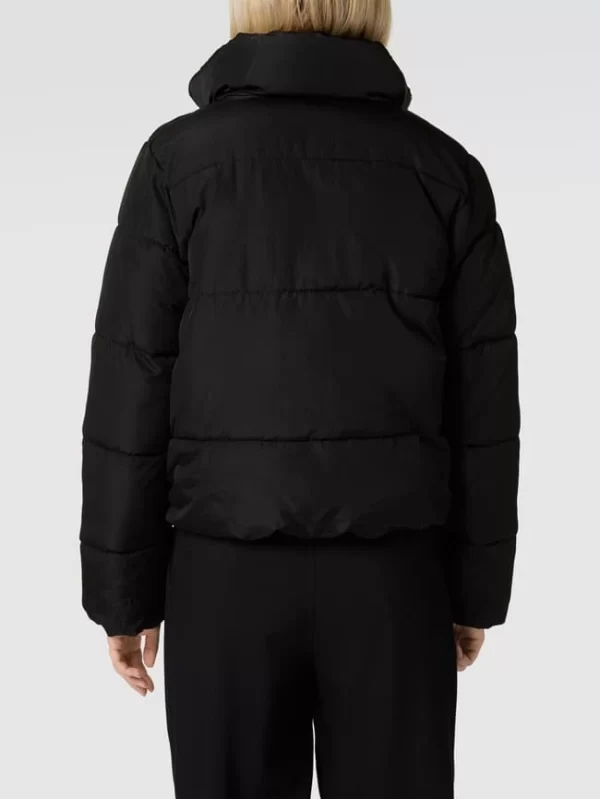 Vila Steppjacke Mit Stehkragen – Schwarz 6