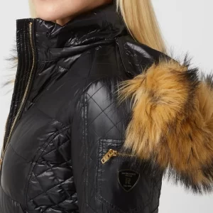 ROCKANDBLUE Daunenjacke Mit Webpelz Modell ‘Eve’ – Schwarz 11