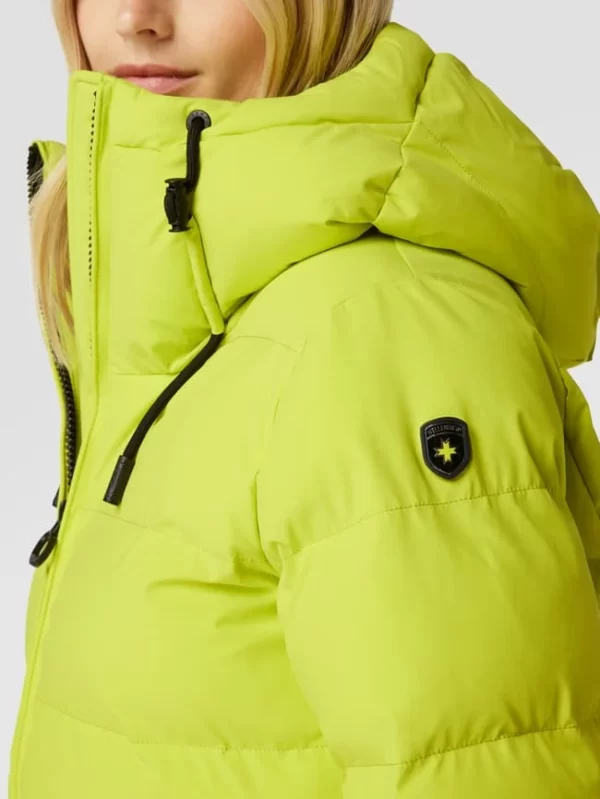 Wellensteyn Steppjacke Mit Label-Applikation Modell ‘CORDOBA’ – Neon Gelb 4