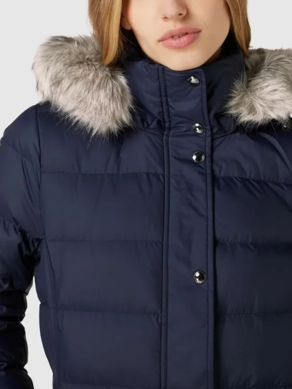 Tommy Hilfiger Daunenjacke Mit Label-Detail Modell ‘TYRA’ – Marineblau 4