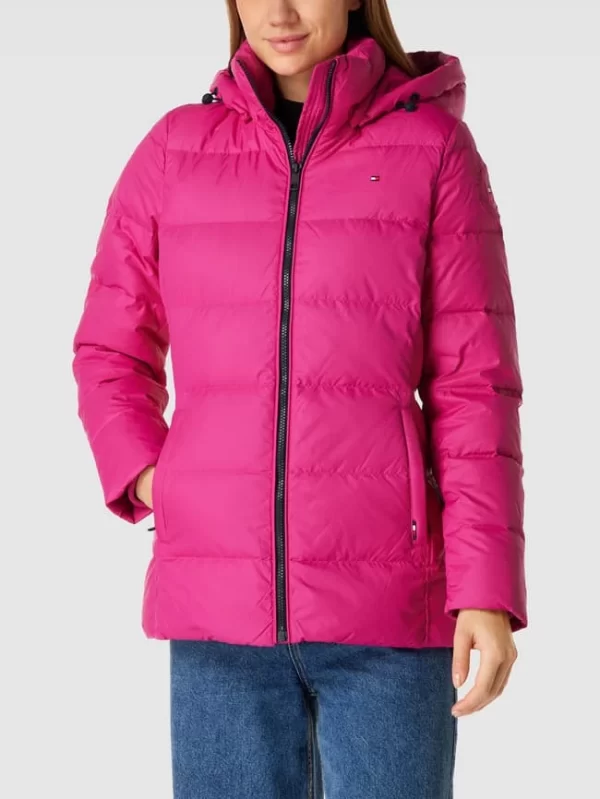 Tommy Hilfiger Daunenjacke In Stepp-Optik Modell ‘BAFFLE’ – Pink 5