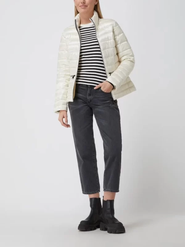 Beaumont Amsterdam Light-Daunenjacke Mit Reißverschlusstaschen – Offwhite 1