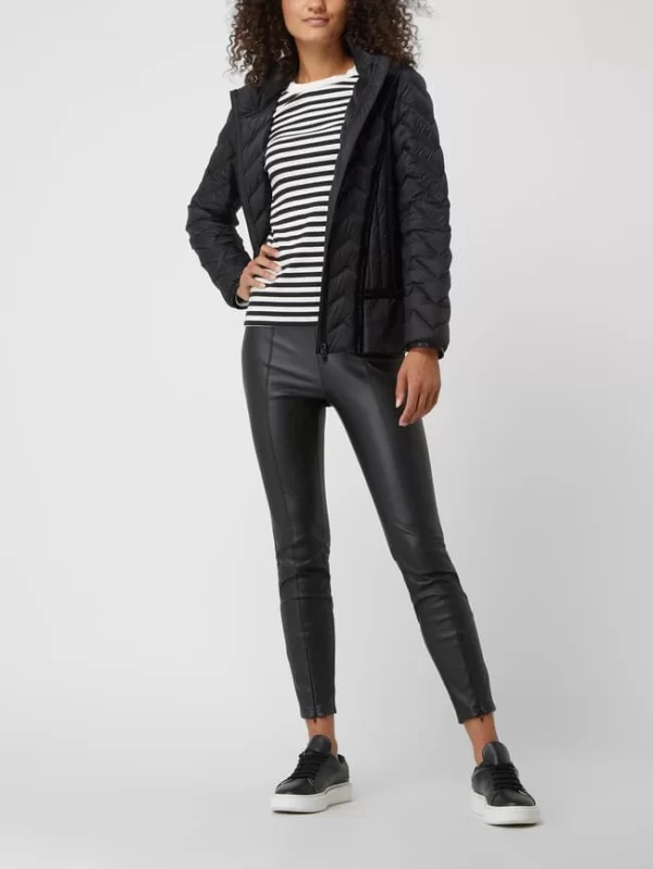 Sportalm Daunenjacke Mit Logo-Details – Schwarz 1