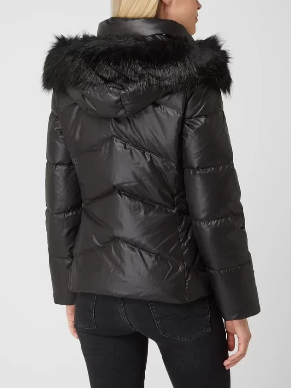 Calvin Klein Womenswear Daunenjacke Mit Abnehmbarer Kapuze – Schwarz 6