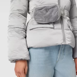 Guess Steppjacke In Glanz-Optik Modell ‘GLITZY PUFFA’ – Stein 11