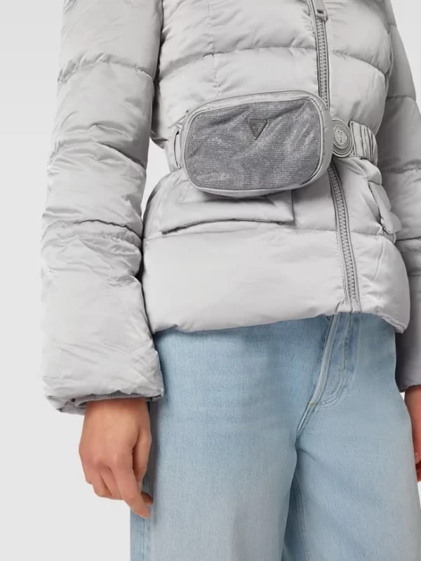 Guess Steppjacke In Glanz-Optik Modell ‘GLITZY PUFFA’ – Stein 4