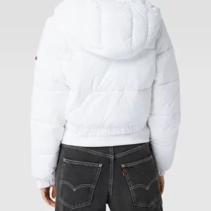 Tommy Jeans Cropped Steppjacke Mit Label-Stitching Modell ‘SIGNATURE CROPPED’ – Weiß 15