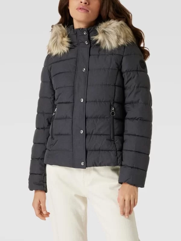 Only Steppjacke Mit Label-Patch Modell ‘Onlluna’ – Anthrazit 5
