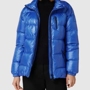 Comma Casual Identity Daunenjacke Mit Label-Details Modell ‘Alpin’ – Blau 13