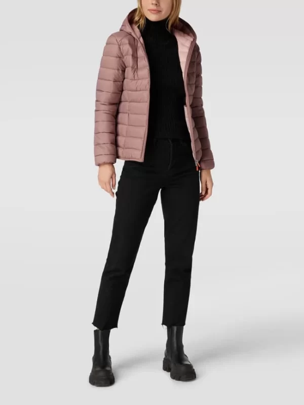SAVE THE DUCK Steppjacke Mit Kapuze Modell ‘Alexis’ – Altrosa 1
