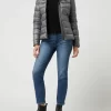 Blauer Usa Daunenjacke Mit Kapuze – Silber 17