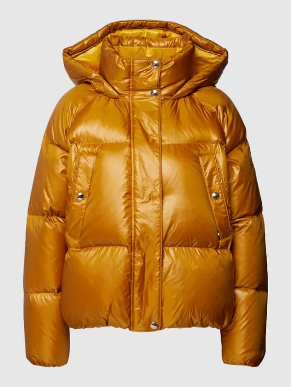Tommy Hilfiger Daunenjacke Mit Kapuze – Gold 3