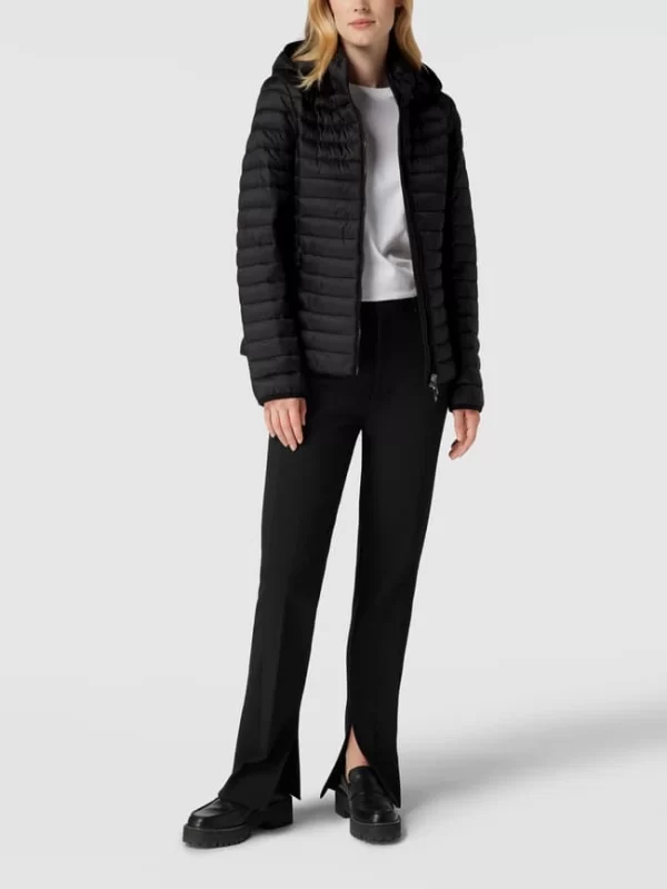 Fuchs Schmitt Steppjacke Mit Label-Patch – Schwarz 1