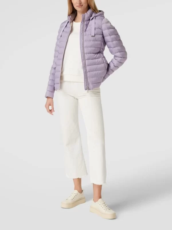 Fuchs Schmitt Steppjacke Mit Label-Detail – Flieder 1