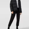 CHAMPION Steppjacke Mit Label-Print – Schwarz 19