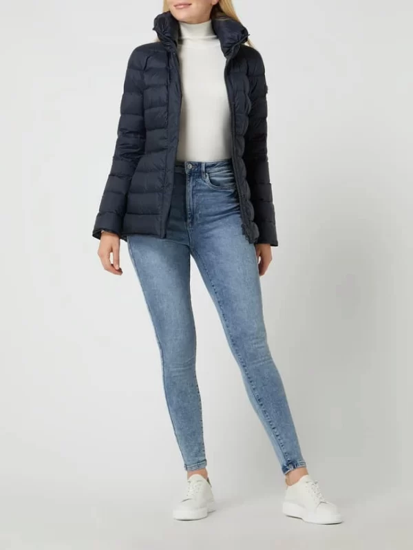 Peuterey Daunenjacke Mit Stehkragen Modell ‘Flagstaff’ – Wasserabweisend – Dunkelblau 1