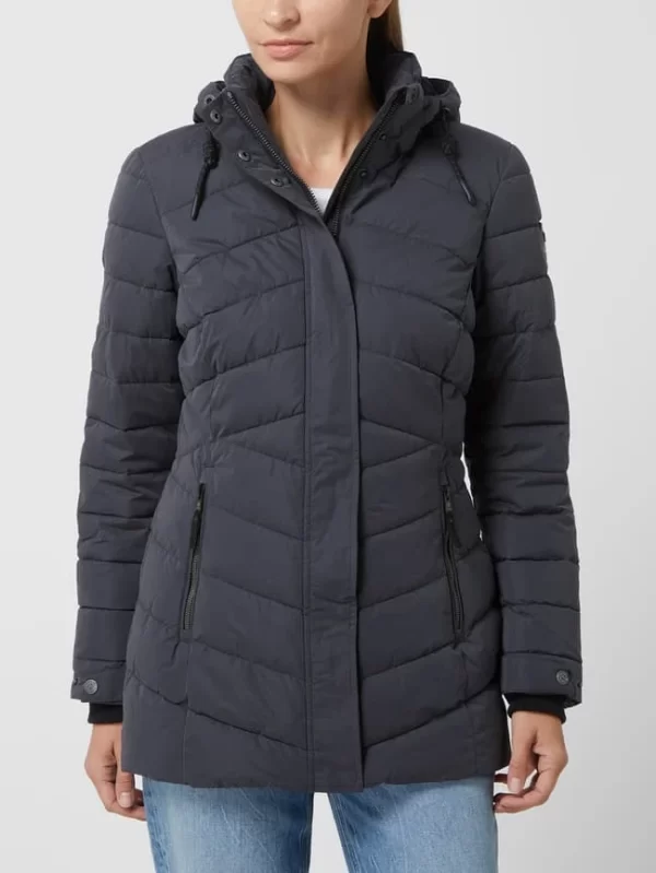 G.I.G.A. DX Steppjacke Mit Abnehmbarer Kapuze – Marineblau 5