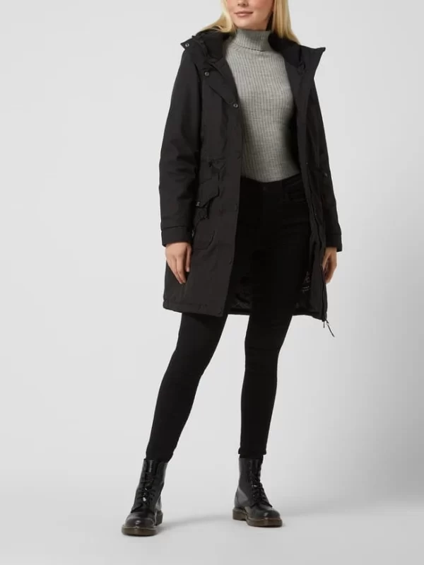 Ragwear Parka Mit Kapuze – Schwarz 1